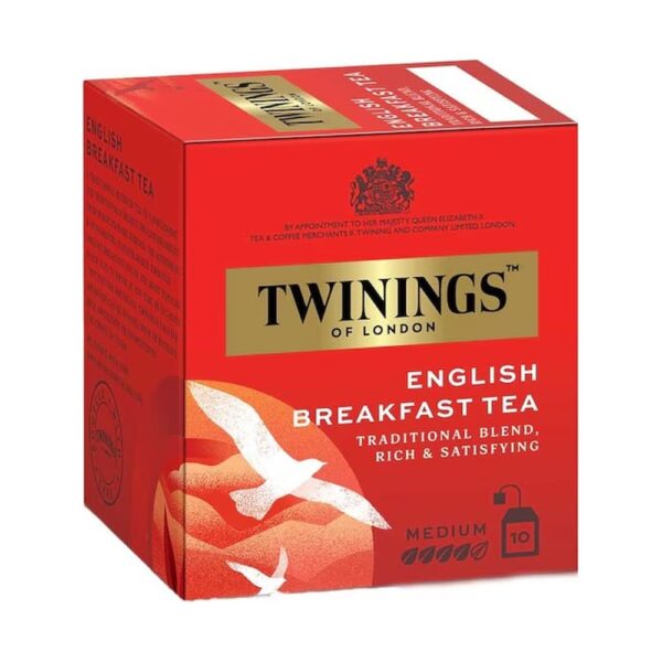 川寧 Twinings 英國早餐紅茶 10 茶包 English Breakfast
