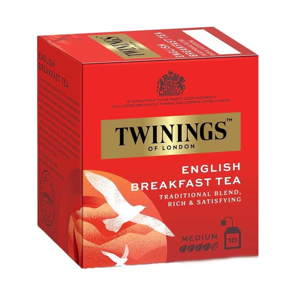 川寧 Twinings 英國早餐紅茶 10 茶包 English Breakfast 川寧 Twinings 英國早餐紅茶 10 茶包 English Breakfast