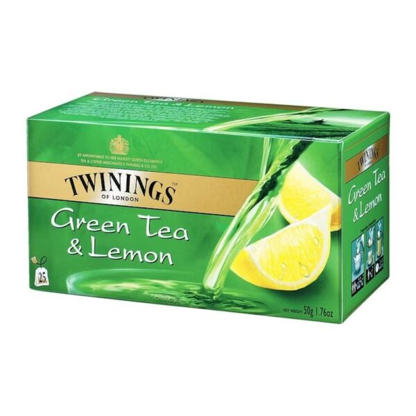 川寧 Twinings 檸檬綠茶 25 茶包 Green Tea + Lemon