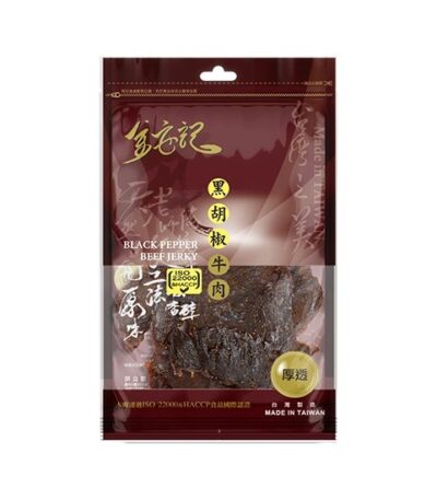 金安記黑胡椒牛肉乾 120g - 億高公司 EAT-GO