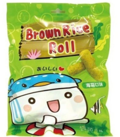 饅頭家族迷你糙米捲                      (海苔口味) 140g - 億高公司 EAT-GO