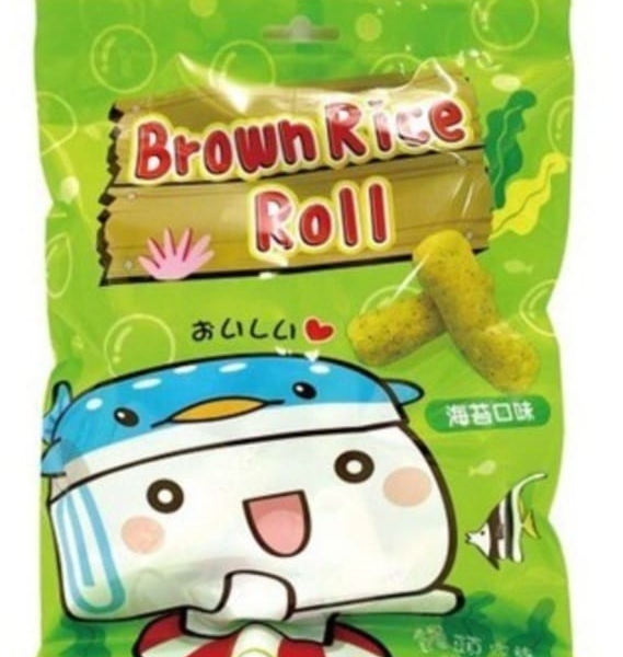 饅頭家族迷你糙米捲                      (海苔口味) 140g - 億高公司 EAT-GO