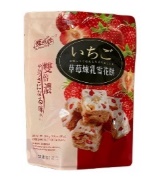 雪之戀草莓煉乳雪花餅                   (雙倍濃) 108g - 億高公司 EAT-GO
