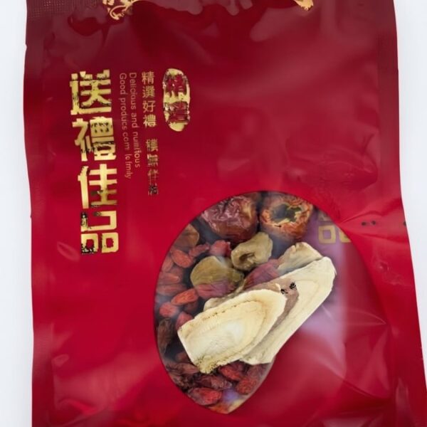 四寶茶 40g 紅色禮盒裝（紅棗、杞子、桂圓等養生材料）