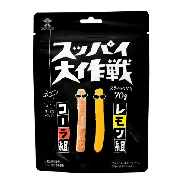 旺旺條狀軟糖－檸檬及可樂味 70克