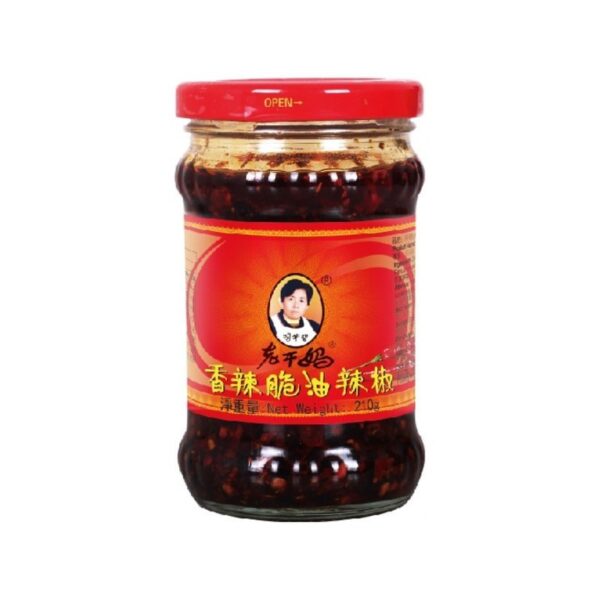 老乾媽 香辣脆油辣椒 210g 辣醬 拌麵 飯堂調味